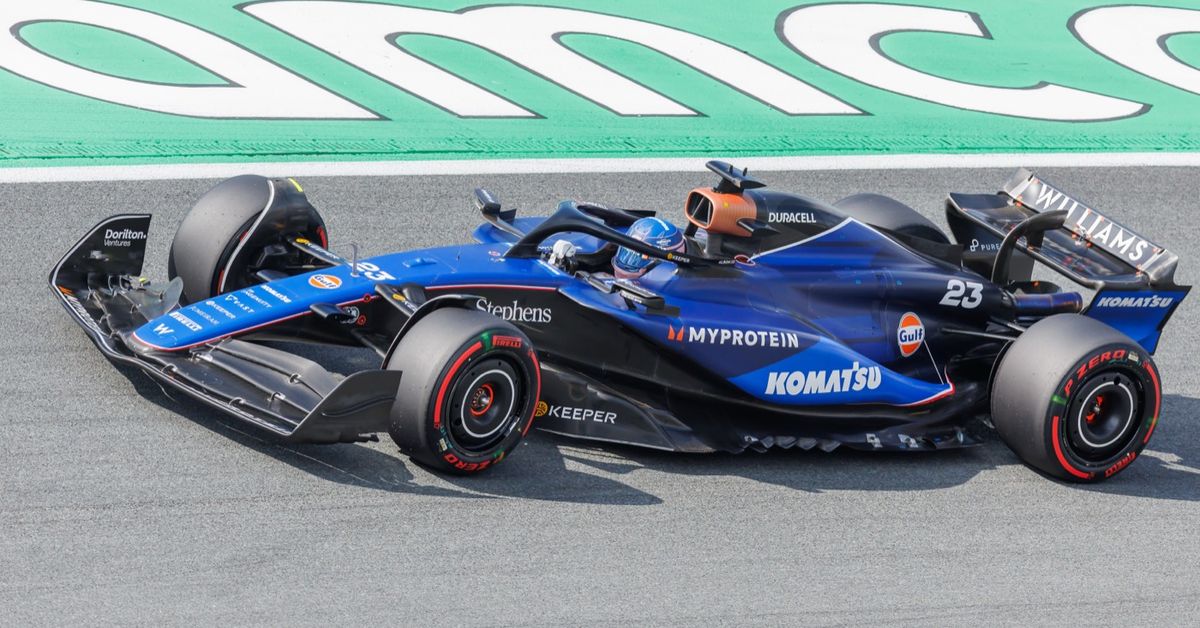 Alexander Albon at the 2024 Dutch Grand Prix at Zandvoort