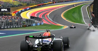 Arvid Lindblad of Great Britain driving the (41) Visa Cash App Racing Bulls VCARB 03 RB Ford on track during the F1 Grand Prix of Belgium at Circuit de Spa-Francorchamps on July 19, 2026 in Spa, Belgium