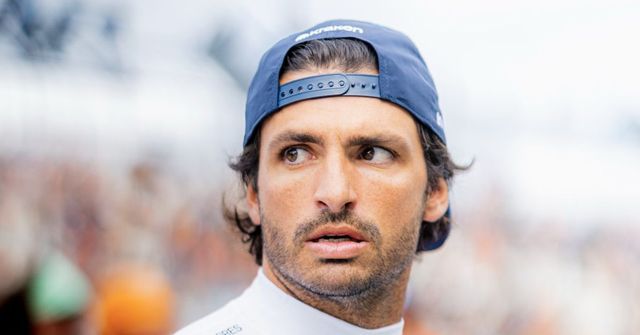 Carlos Sainz at the MAdring circuit in Madrid Spain