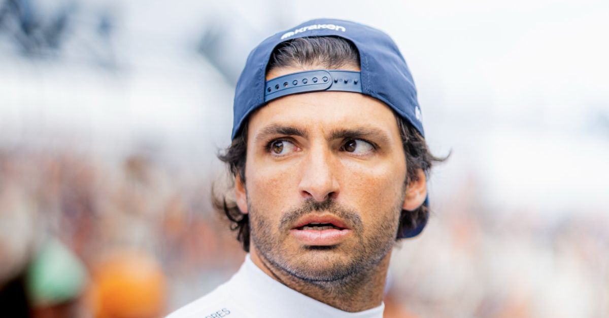 Carlos Sainz at the MAdring circuit in Madrid Spain