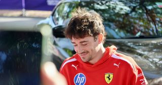 Charles Leclerc at the Melbourne walk during the 2026 Australian Grand Prix.