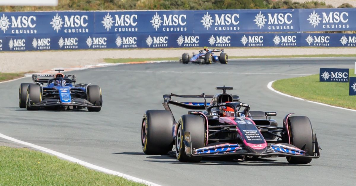 Esteban Ocon at the 2024 Dutch Grand Prix at Zandvoort