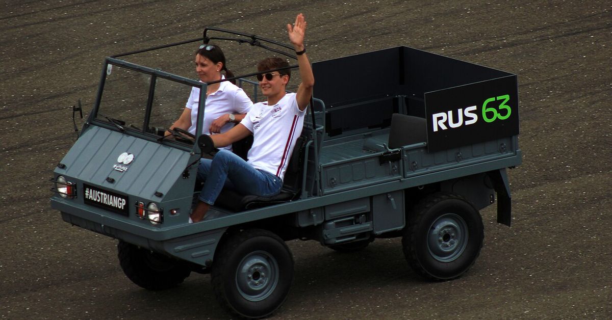 George Russell in Formula 1