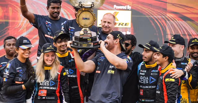 Goa Aces wins Indian Racing League