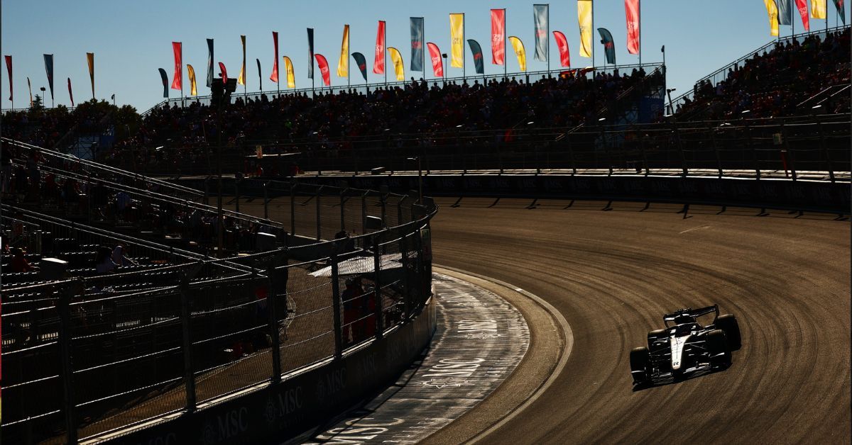 Kimi Antonelli at the Madring circuit at the Spanish Grand Prix