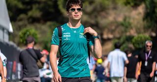 Lance Stroll snapped during the Dutch GP 2025