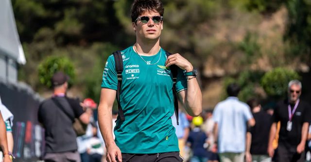 Lance Stroll snapped during the Dutch GP 2025