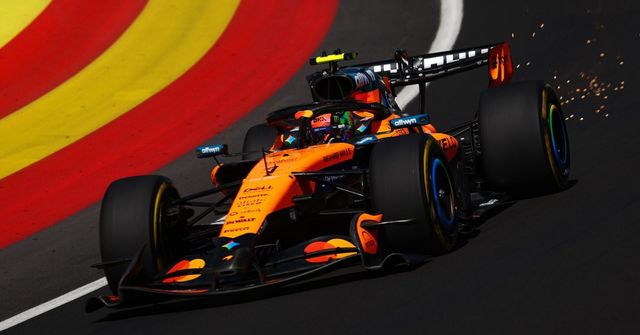 Lando Norris at the 2026 Spanish Grand Prix at Madrid Madring