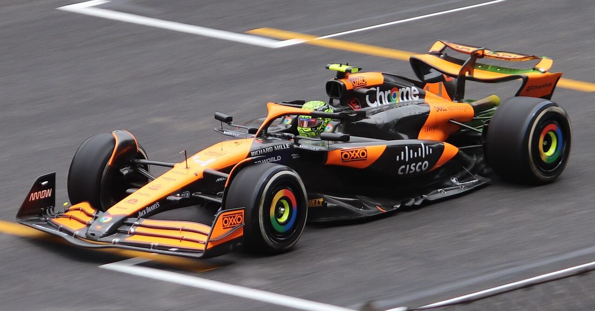 Lando Norris in Formula 1