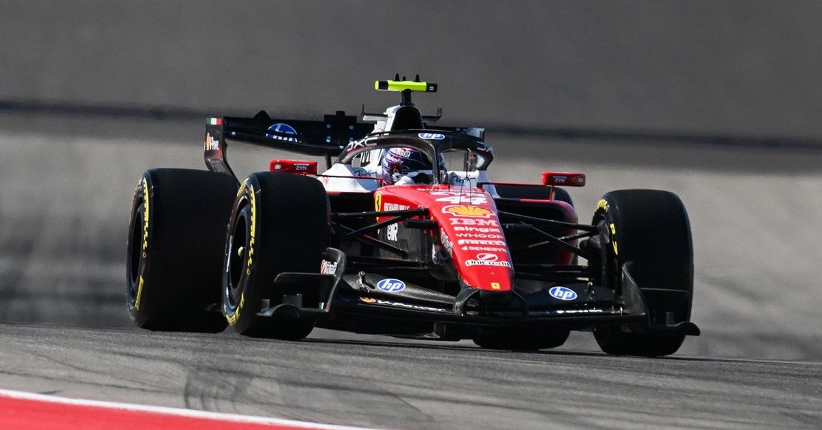 Lewis Hamilton During Qualifying for the 2026 United States Grand Prix