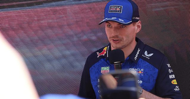 Max Verstappen in the Fanzone at Melbourne