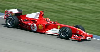 Michael Schumacher, United States Grand Prix, Indianapolis, 2004