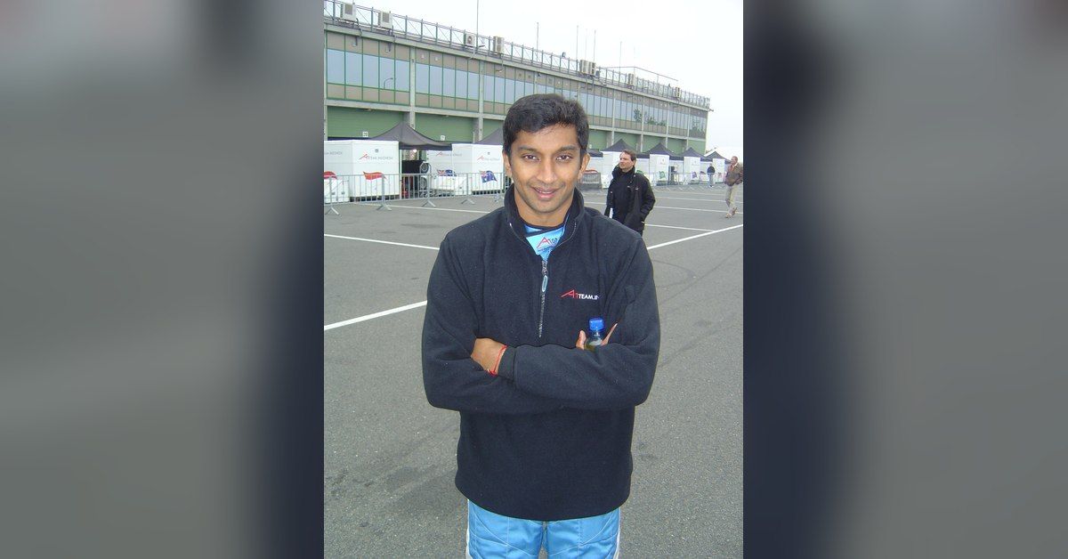 Narain Karthikeyan in A1 Team India kit during his A1 Grand Prix years