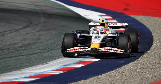 SPIELBERG, AUSTRIA - JUNE 28: Liam Lawson of New Zealand driving the (30) Visa Cash App Racing Bulls VCARB 02 on track during qualifying ahead of the F1 Grand Prix of Austria at Red Bull Ring on June 28, 2025 in Spielberg, Austria.