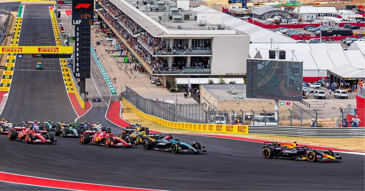 View from top of the hill in Cota